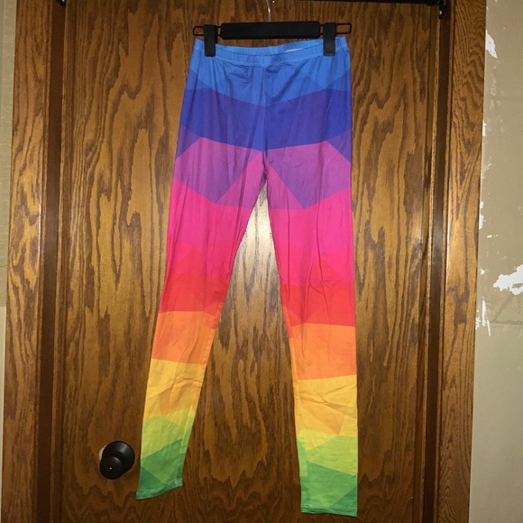 Boho Rainbow Yoga Pants/Leggings (Set of 2) - Picture 2 of 3